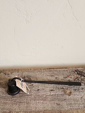 Black Cast Iron Candle Snuffer